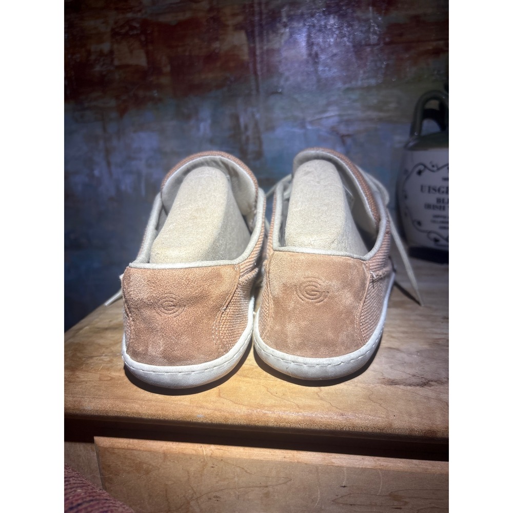 Groundies Urban Barefootwear Tan Canvas Suede Minimalist Sneakers Womens 10 EU41 - Picture 4 of 8